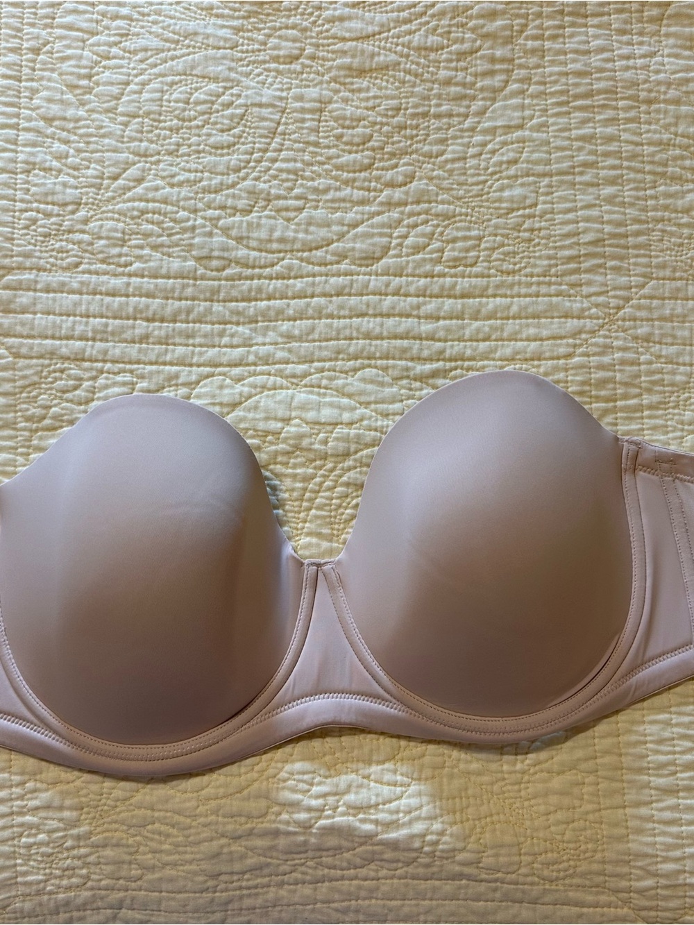 Delimira Strapless Molded Cup Bra - Nude